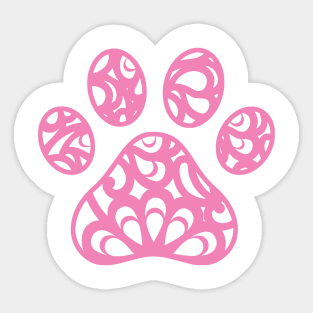 Dog Paw Sticker